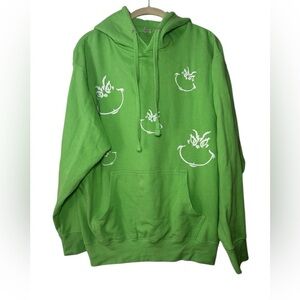 Dallas Shirts Green Grinch Sweatshirt Size L